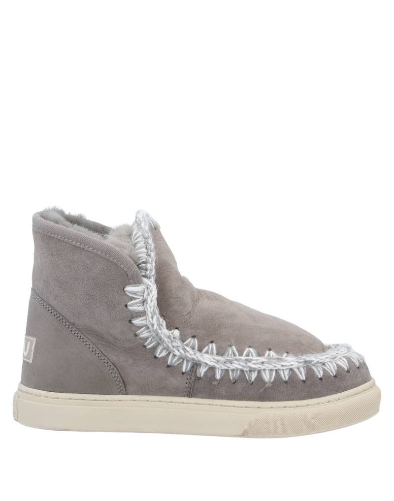 MOU Stiefelette Damen Hellgrau von MOU
