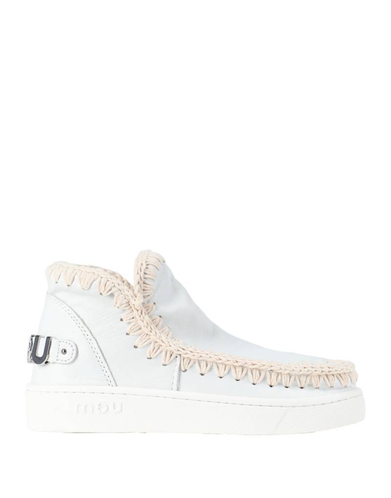 MOU Stiefelette Damen Hellgrau von MOU