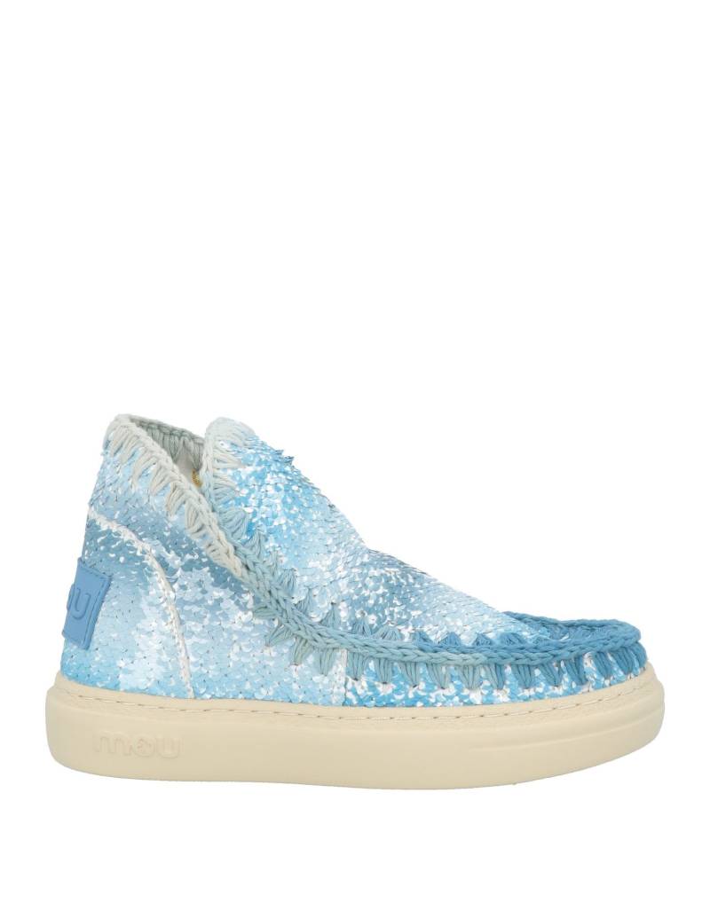 MOU Stiefelette Damen Himmelblau von MOU