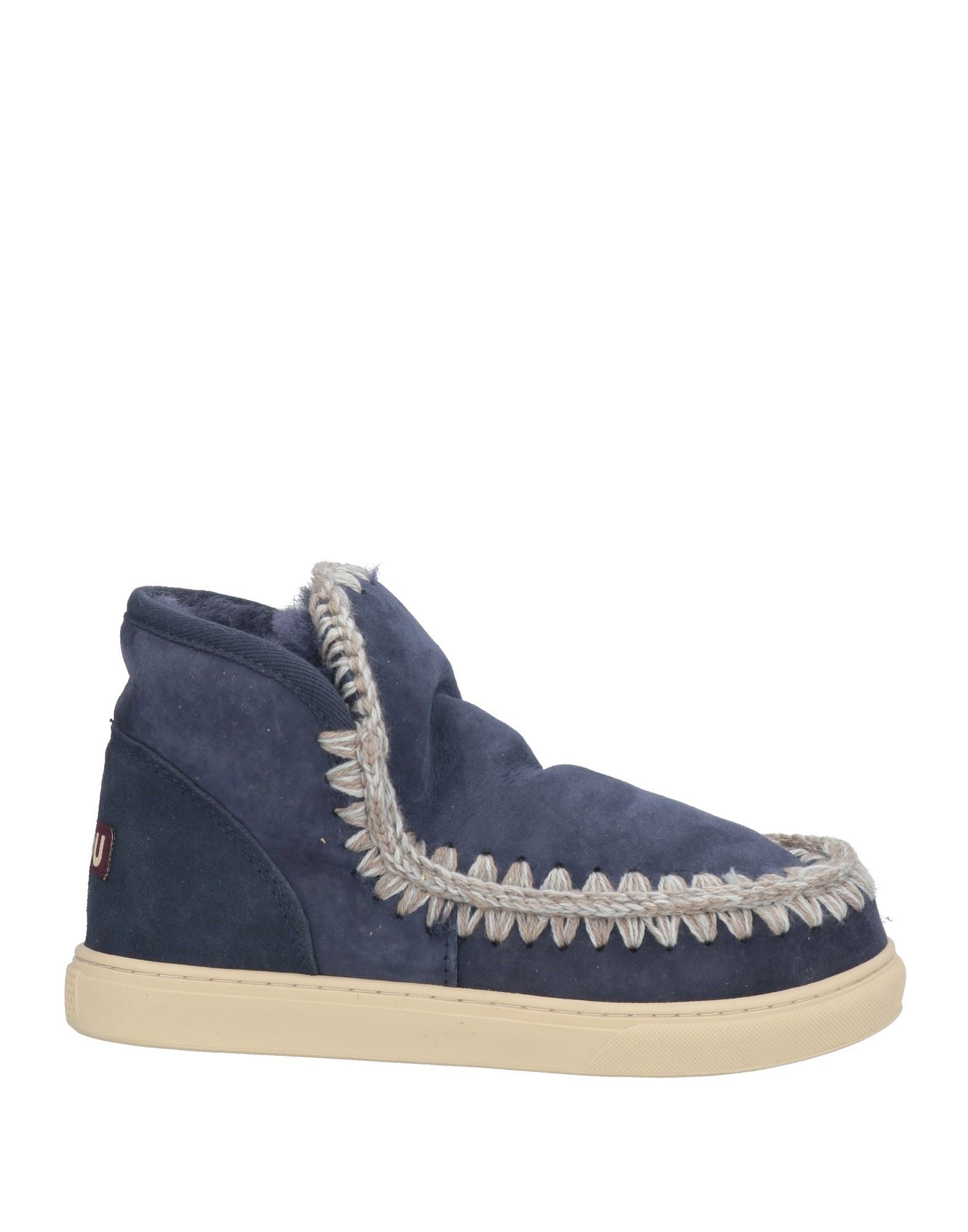 MOU Stiefelette Damen Marineblau von MOU