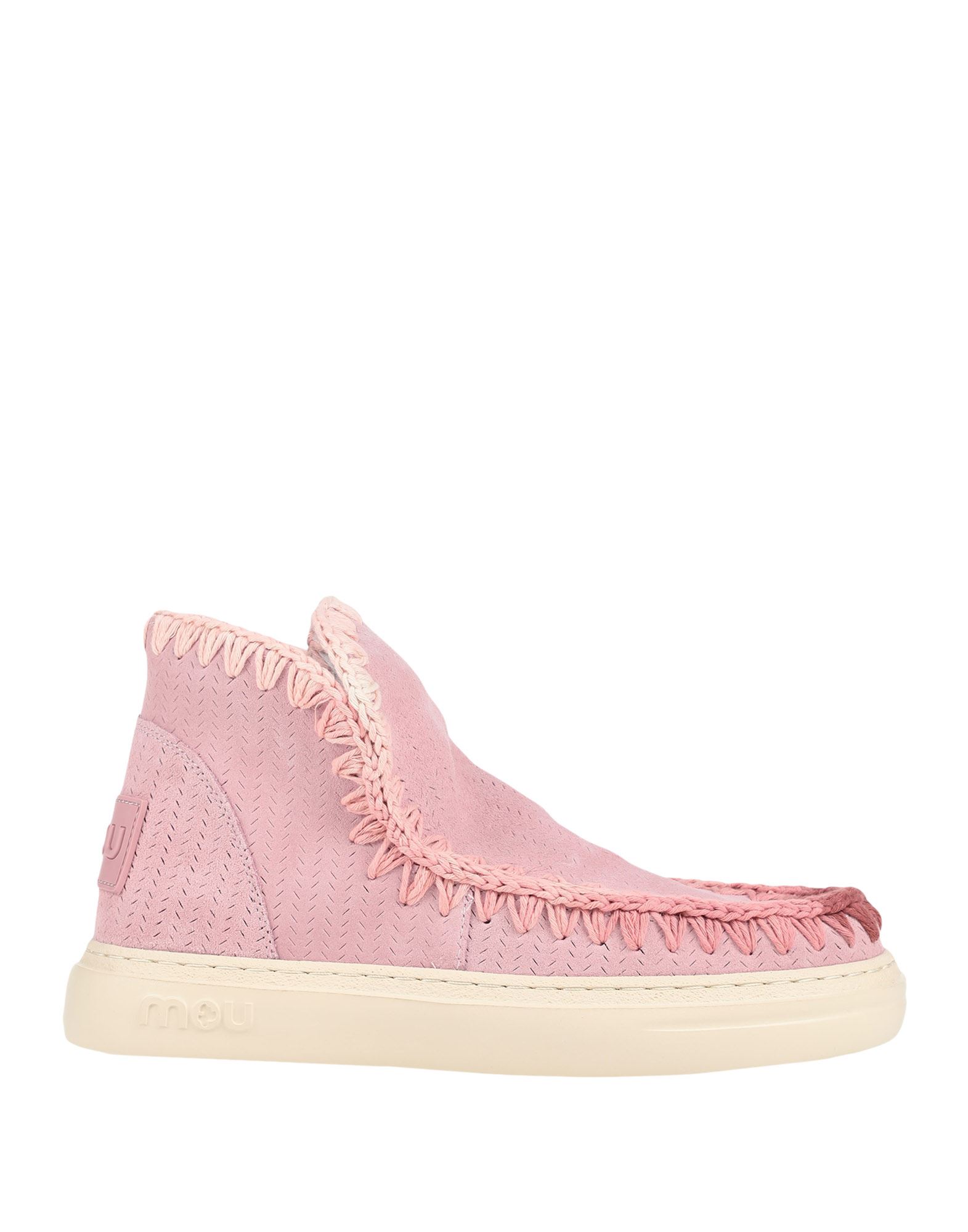 MOU Stiefelette Damen Rosa von MOU