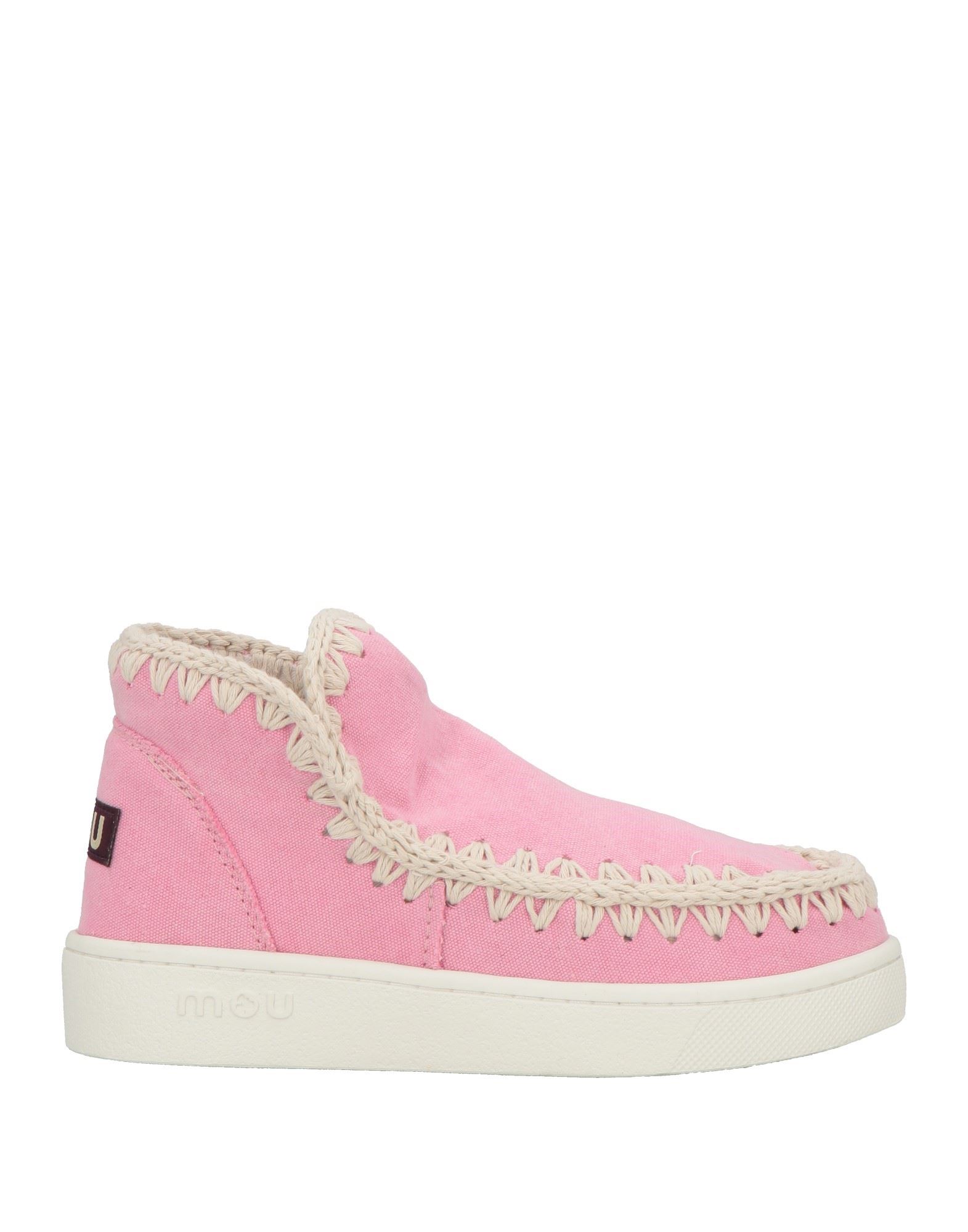 MOU Stiefelette Damen Rosa von MOU