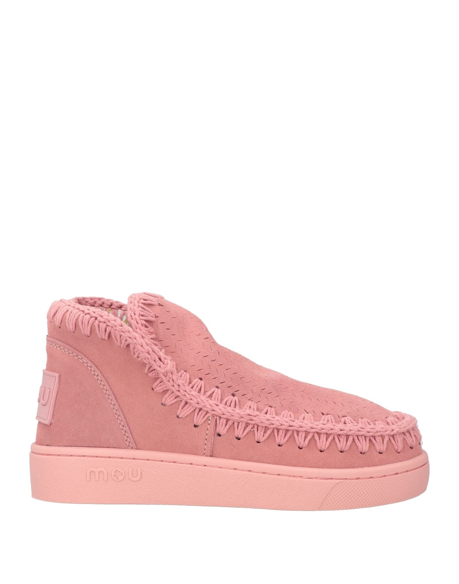 MOU Stiefelette Damen Rosa von MOU