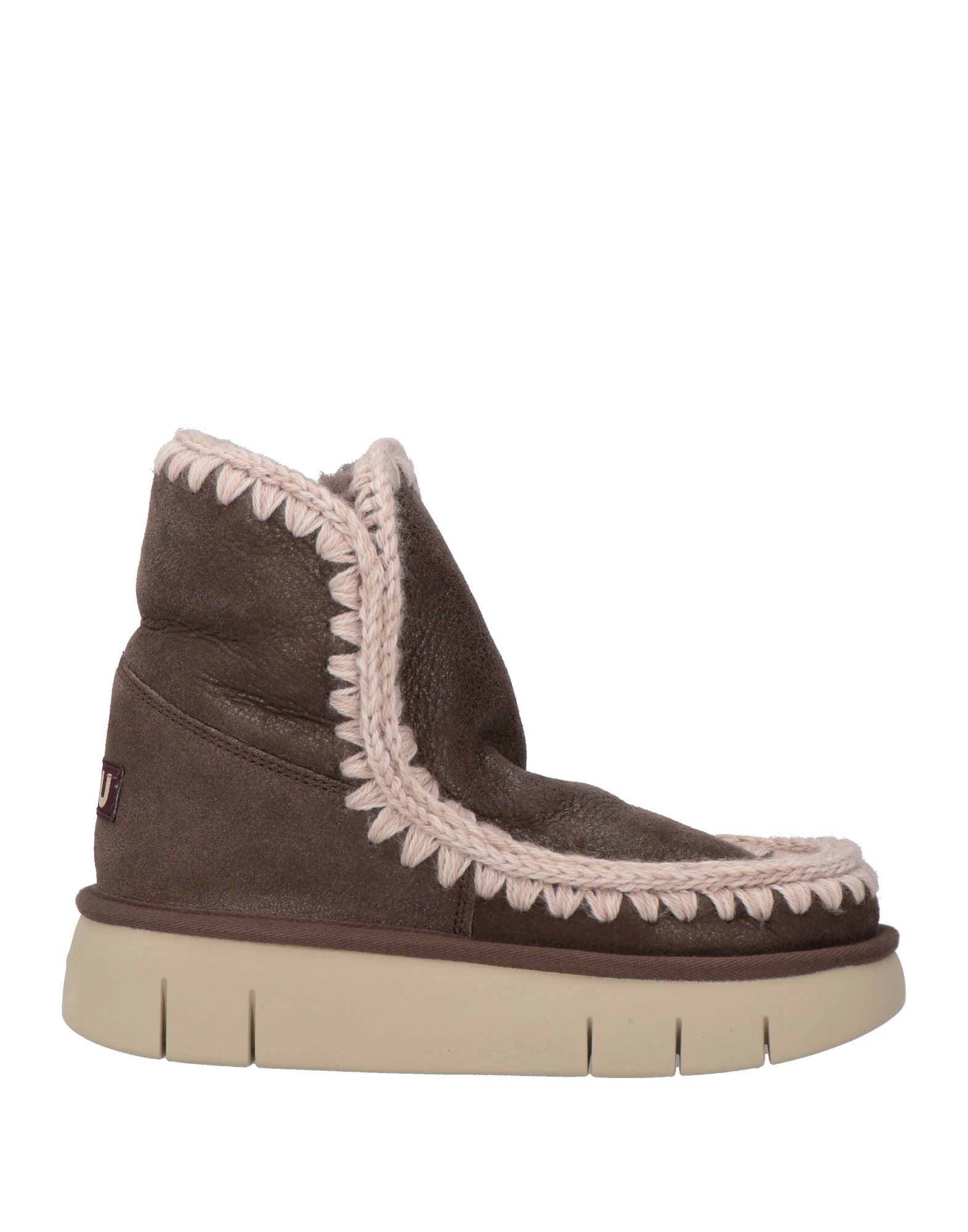 MOU Stiefelette Damen Schokobraun von MOU