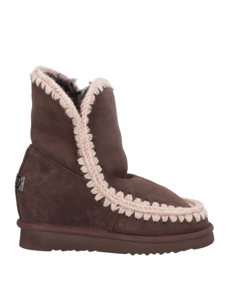MOU Stiefelette Damen Schokobraun von MOU