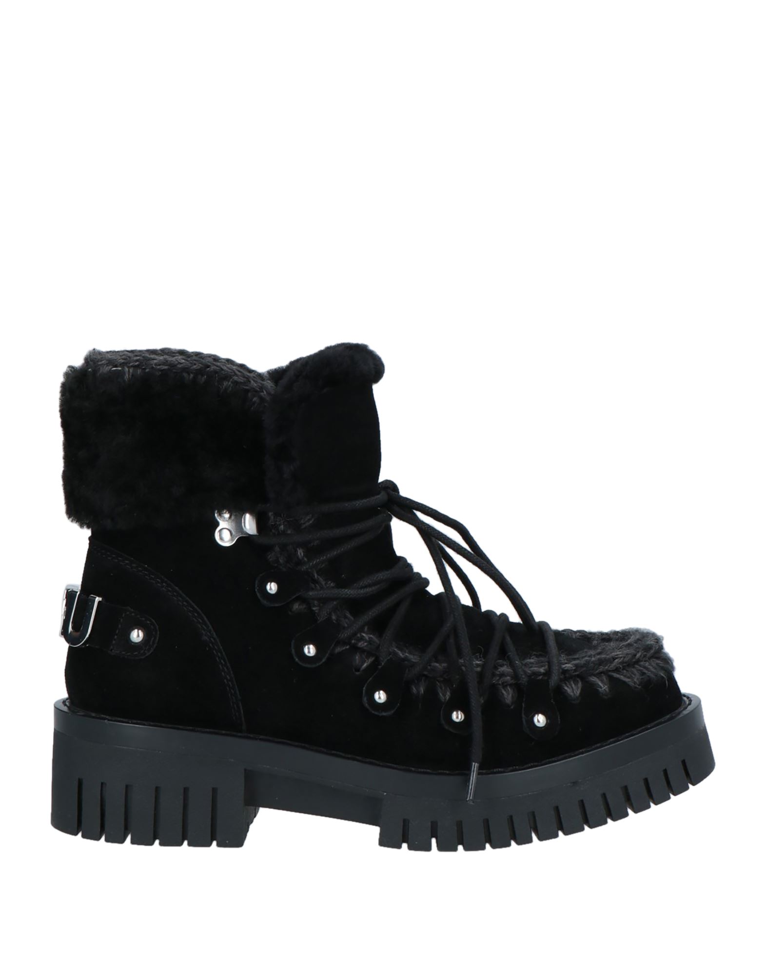 MOU Stiefelette Damen Schwarz von MOU