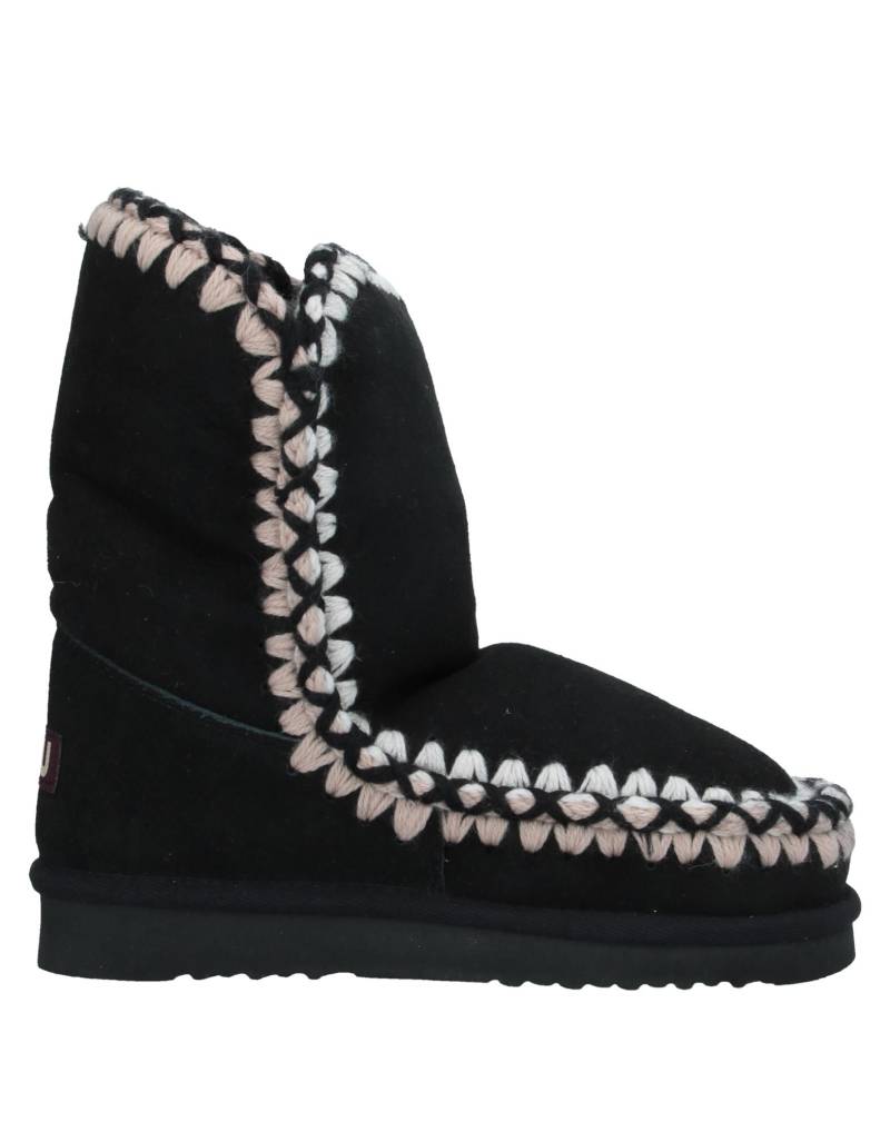 MOU Stiefelette Damen Schwarz von MOU