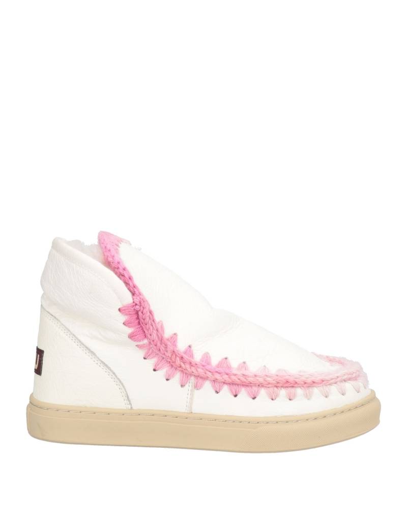 MOU Stiefelette Damen Weiß von MOU