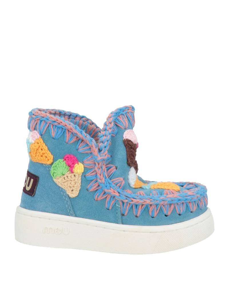 MOU Stiefelette Kinder Blaugrau von MOU