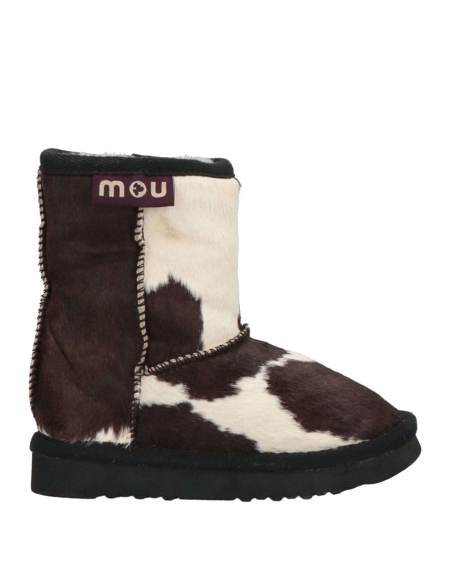 MOU Stiefelette Kinder Dunkelbraun von MOU