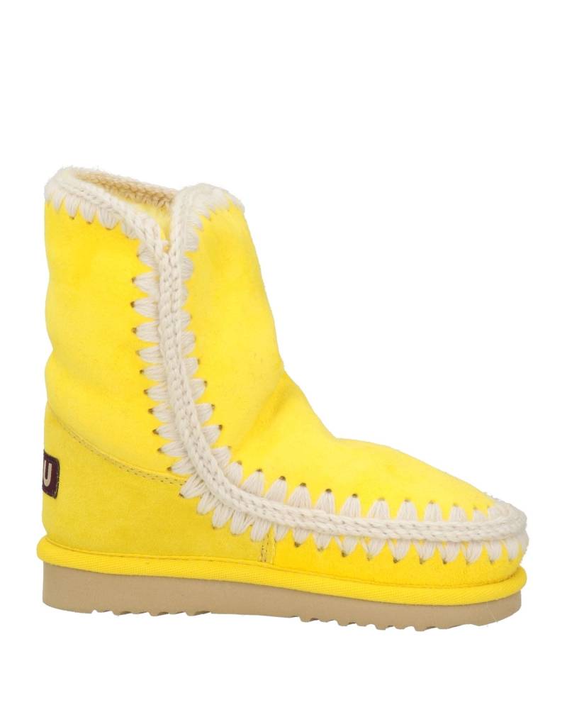 MOU Stiefelette Kinder Gelb von MOU