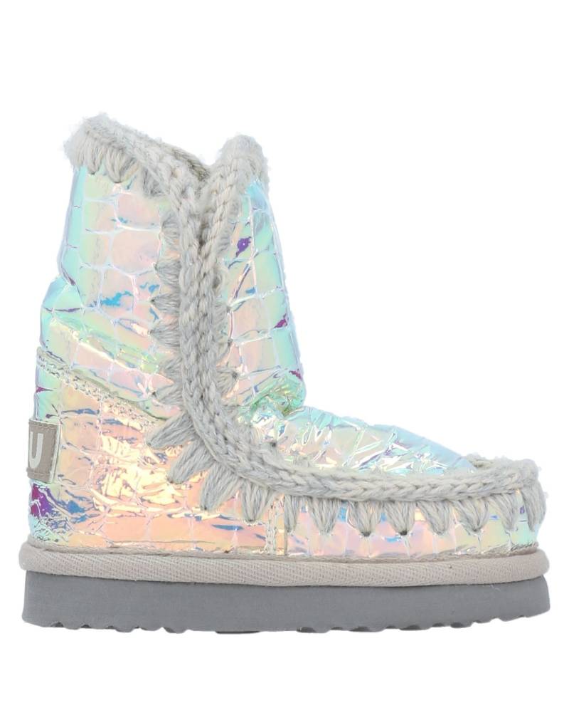 MOU Stiefelette Kinder Platin von MOU