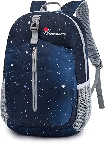 MOUNTAINTOP Kinderrucksack Daypack Grundschule Rucksack Tagesrucksack Schulrucksack Mädchen Jungen für Schule Freizeit Ausflüge, 27x16x39cm von MOUNTAINTOP