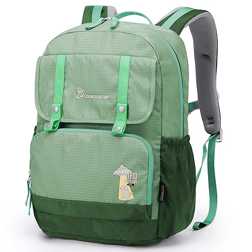 MOUNTAINTOP Kinderrucksack Mädchen Jungen Rucksack Kinder Schulrucksack Mädchen Jungen Schultasche für Schule, 20L von MOUNTAINTOP