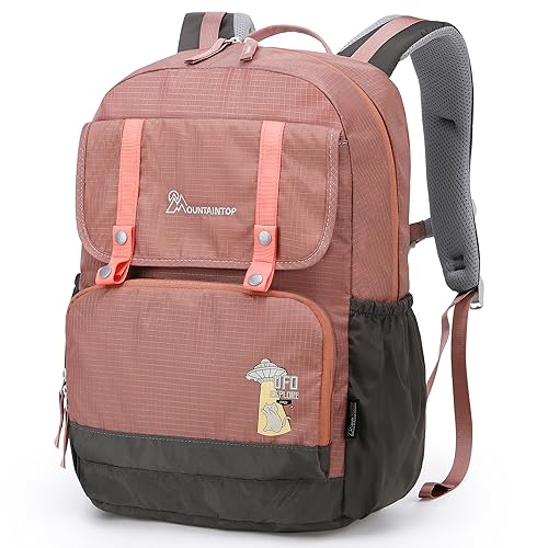 MOUNTAINTOP Kinderrucksack Mädchen Jungen Rucksack Kinder Schulrucksack Mädchen Jungen Schultasche für Schule, 20L von MOUNTAINTOP