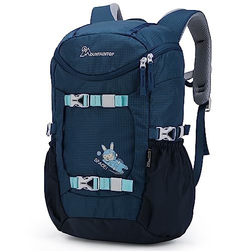 MOUNTAINTOP Kinderrucksack Mädchen Jungen Rucksack Kinder Schulrucksack Mädchen Jungen Schultasche für Schule Wander, 18L von MOUNTAINTOP