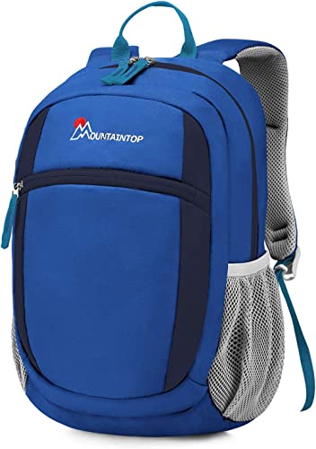 MOUNTAINTOP Kinderrucksack Kindergartentasche Kleiner Tagesrucksack Kleine Schultasche für Mädchen Jungen, 26x11x37cm von MOUNTAINTOP