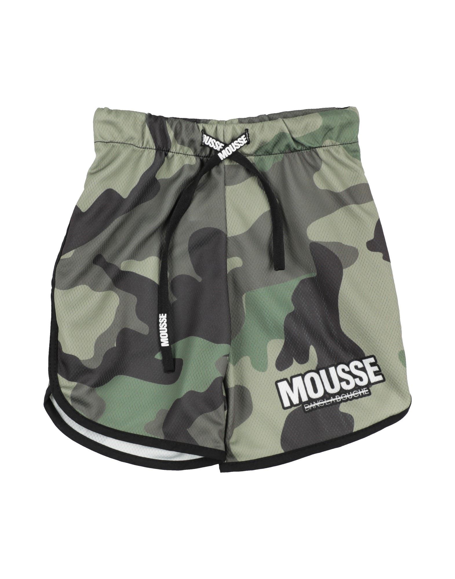 MOUSSE DANS LA BOUCHE Shorts & Bermudashorts Kinder Militärgrün von MOUSSE DANS LA BOUCHE