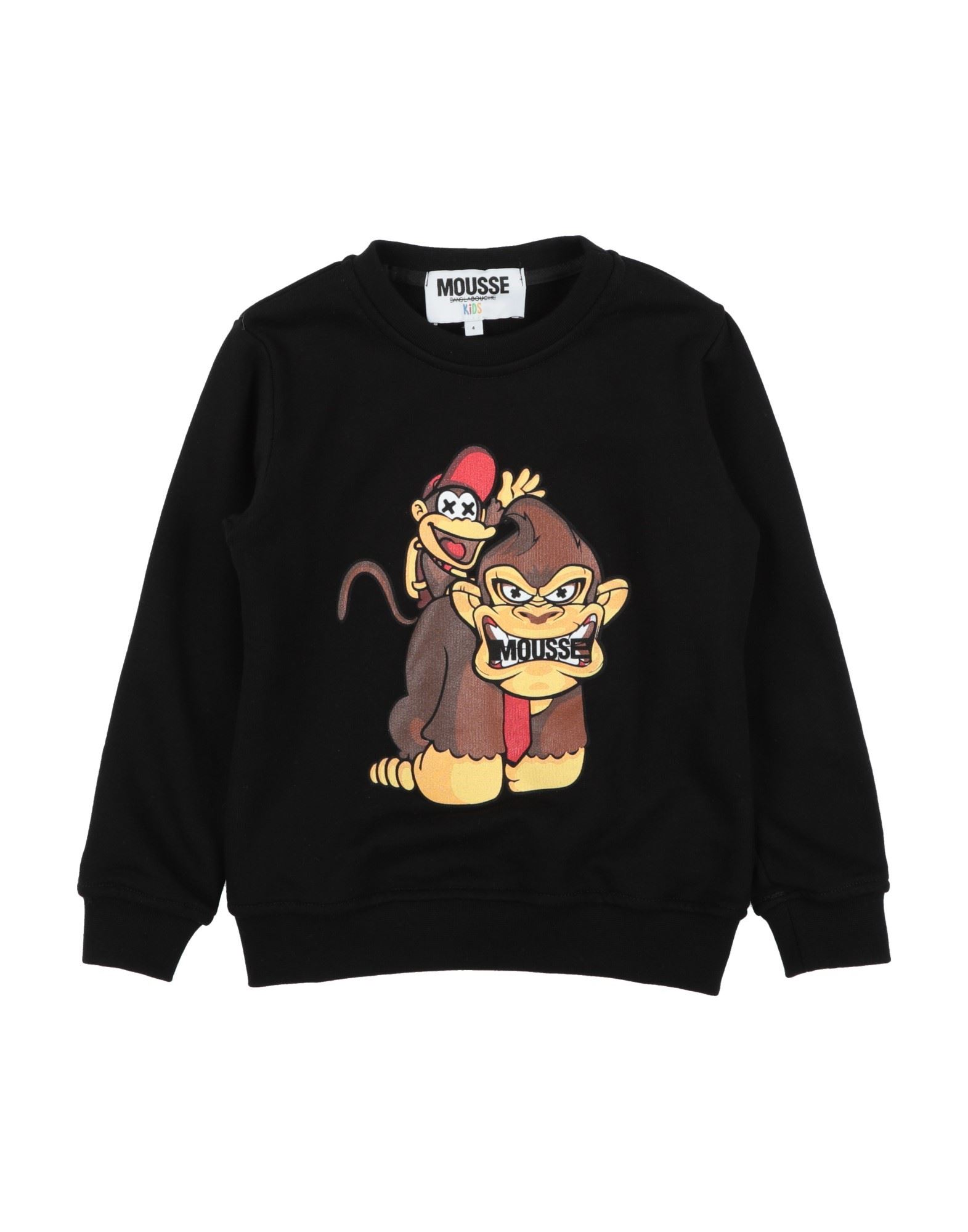 MOUSSE DANS LA BOUCHE Sweatshirt Kinder Schwarz von MOUSSE DANS LA BOUCHE