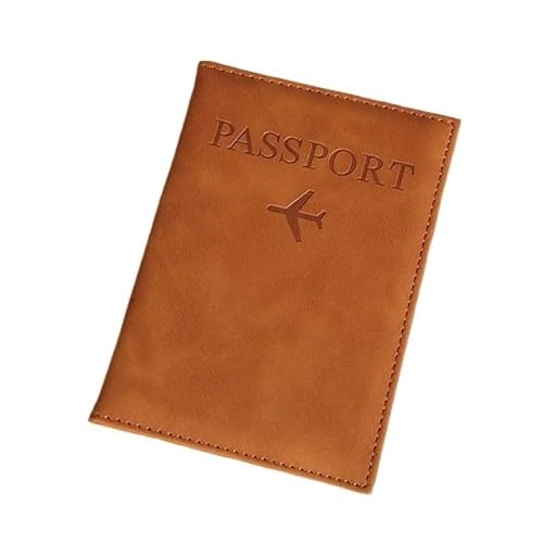 MOVDARL Reisepasshülle, Motiv: Weltkarte, einfaches Flugzeug, für Damen und Herren, modisches Hochzeitsgeschenk, C Dark Khaki, Einheitsgröße MOVDARL Reisepasshülle, Motiv: Weltkarte, einfaches Flugzeug, für Damen und Herren, modisches Hochzeitsgeschenk, C Dark Khaki, Einheitsgröße von MOVDARL