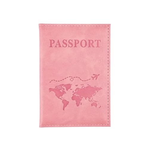 MOVDARL Reisepasshülle für Damen und Herren, Leder, Rosa, niedlich, Reisepasshülle, Geldbörse, Mädchen, Reisepasshülle, rose, Einheitsgröße MOVDARL Reisepasshülle für Damen und Herren, Leder, Rosa, niedlich, Reisepasshülle, Geldbörse, Mädchen, Reisepasshülle, rose, Einheitsgröße von MOVDARL