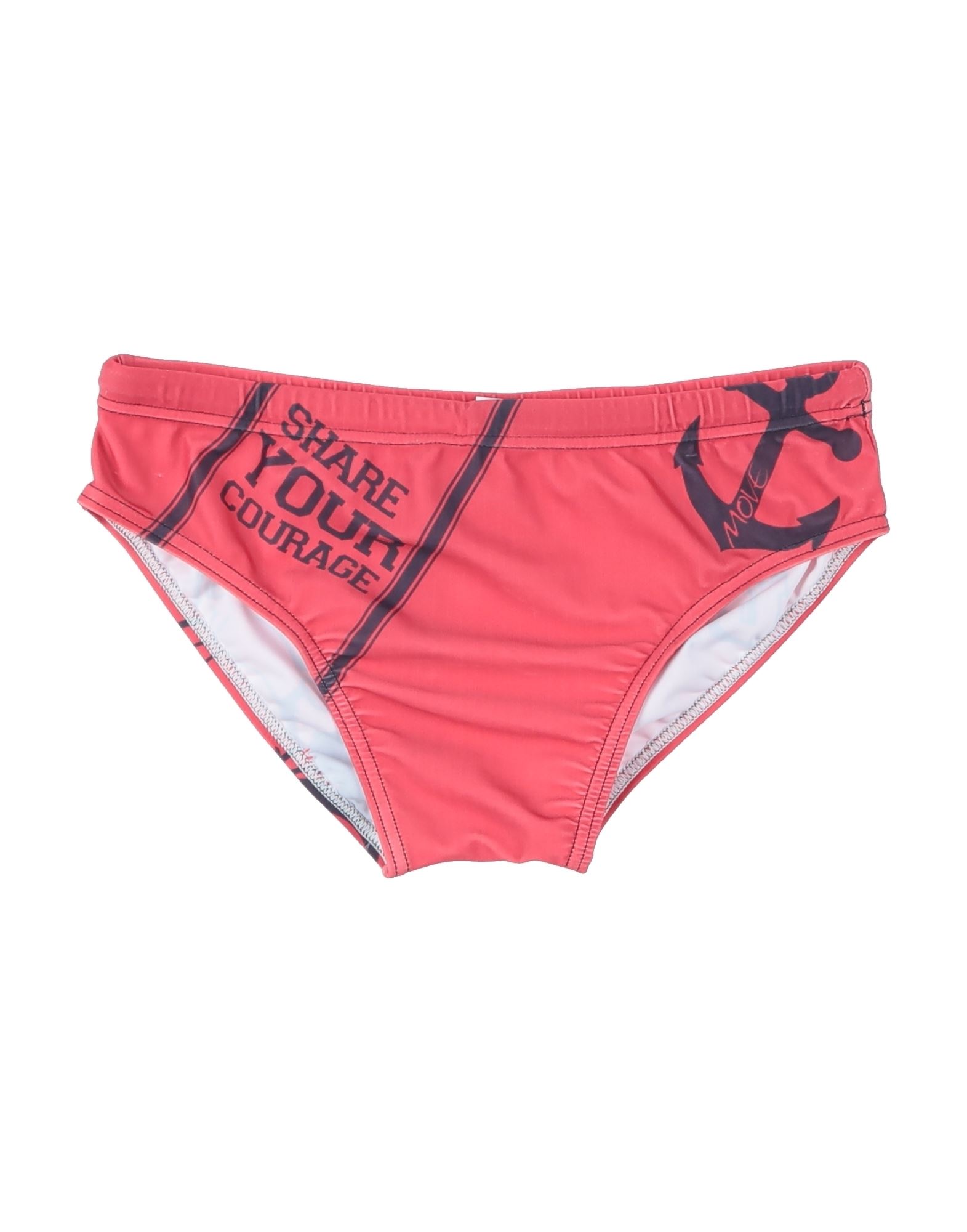 MOVE BE DIFFERENT Bikinislip & Badehose Kinder Rot von MOVE BE DIFFERENT