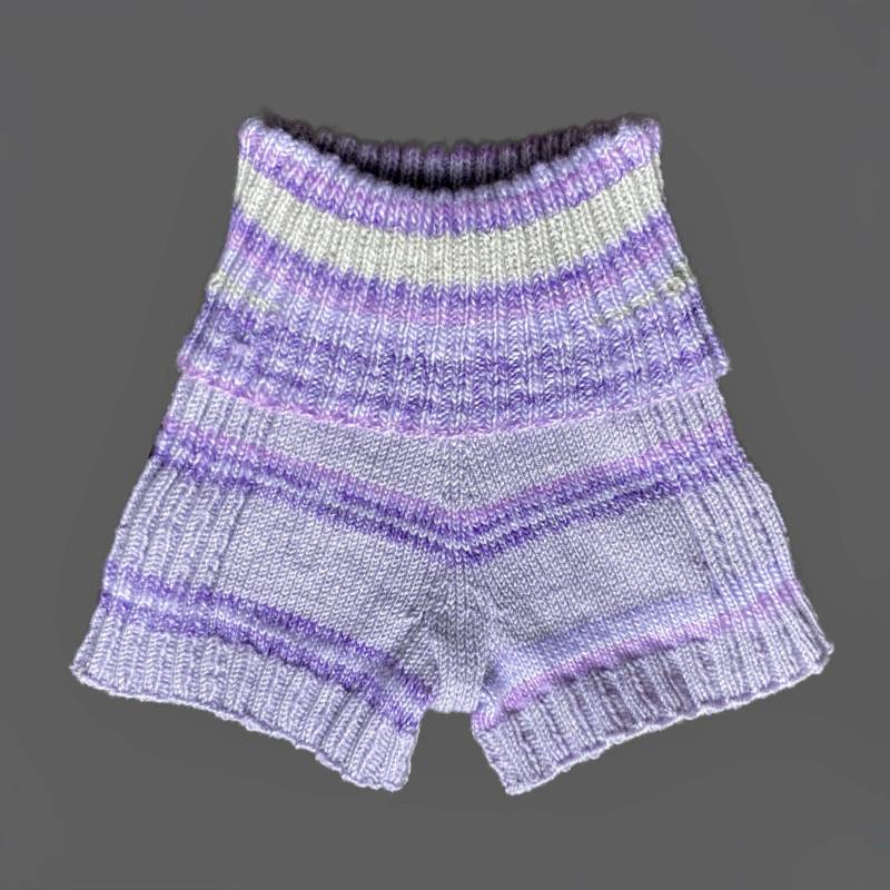 Einzelstück Gemütliche Warm-Up-Shorts, Handgestrickt, Größe M, Ballett, Yoga, Tanz von MOVEtheCOLOUR