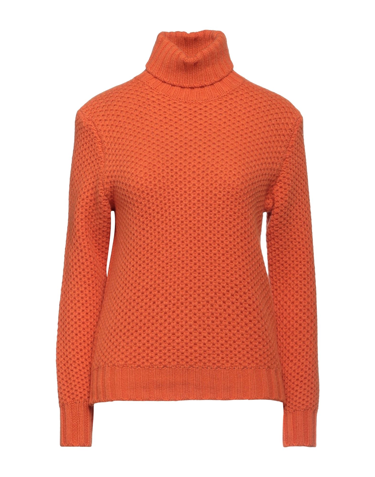 MP MASSIMO PIOMBO Rollkragenpullover Damen Orange von MP MASSIMO PIOMBO