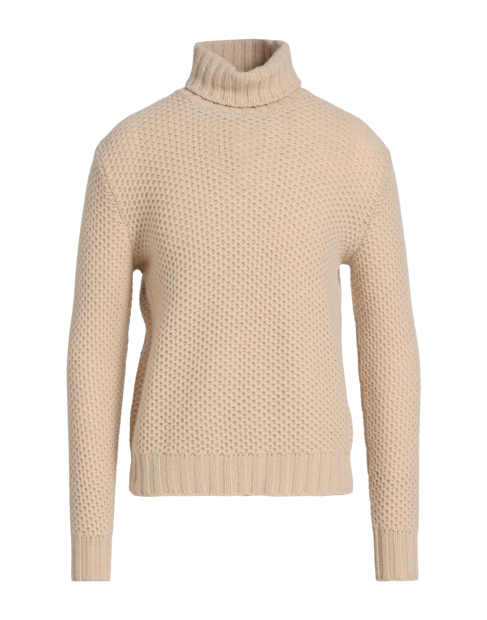 MP MASSIMO PIOMBO Rollkragenpullover Herren Beige MP MASSIMO PIOMBO Rollkragenpullover Herren Beige von MP MASSIMO PIOMBO