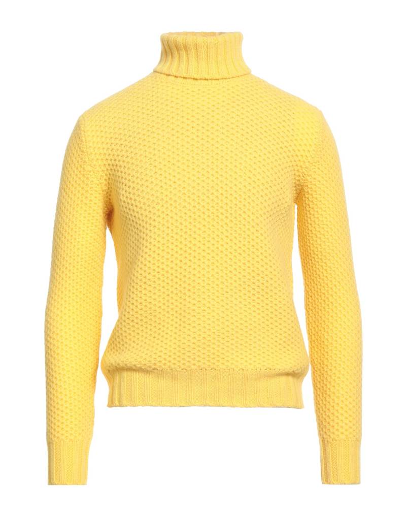MP MASSIMO PIOMBO Rollkragenpullover Herren Gelb MP MASSIMO PIOMBO Rollkragenpullover Herren Gelb von MP MASSIMO PIOMBO