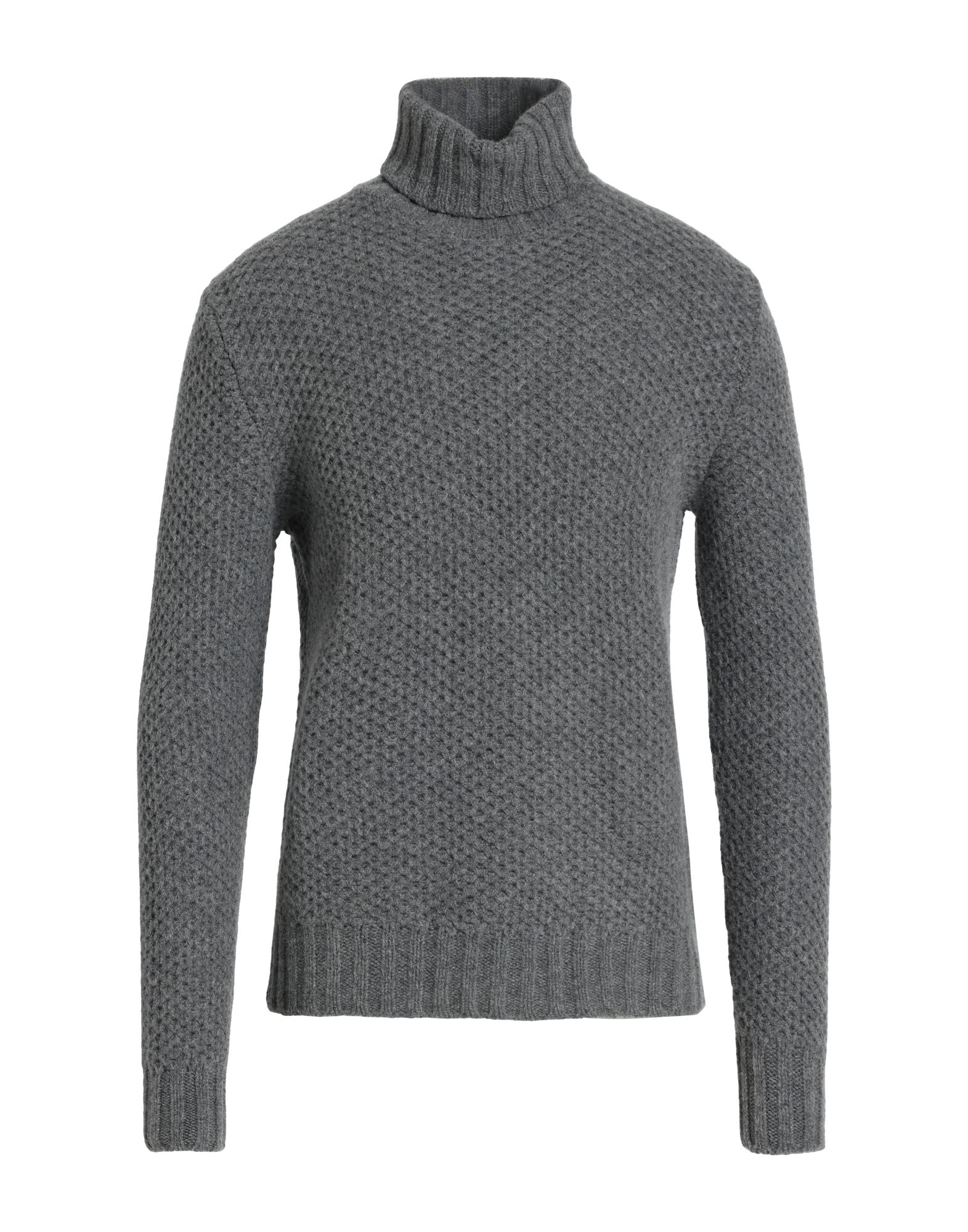 MP MASSIMO PIOMBO Rollkragenpullover Herren Grau MP MASSIMO PIOMBO Rollkragenpullover Herren Grau von MP MASSIMO PIOMBO