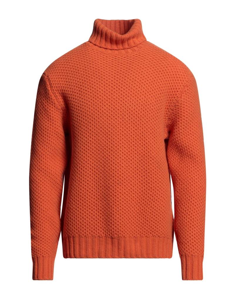 MP MASSIMO PIOMBO Rollkragenpullover Herren Orange von MP MASSIMO PIOMBO