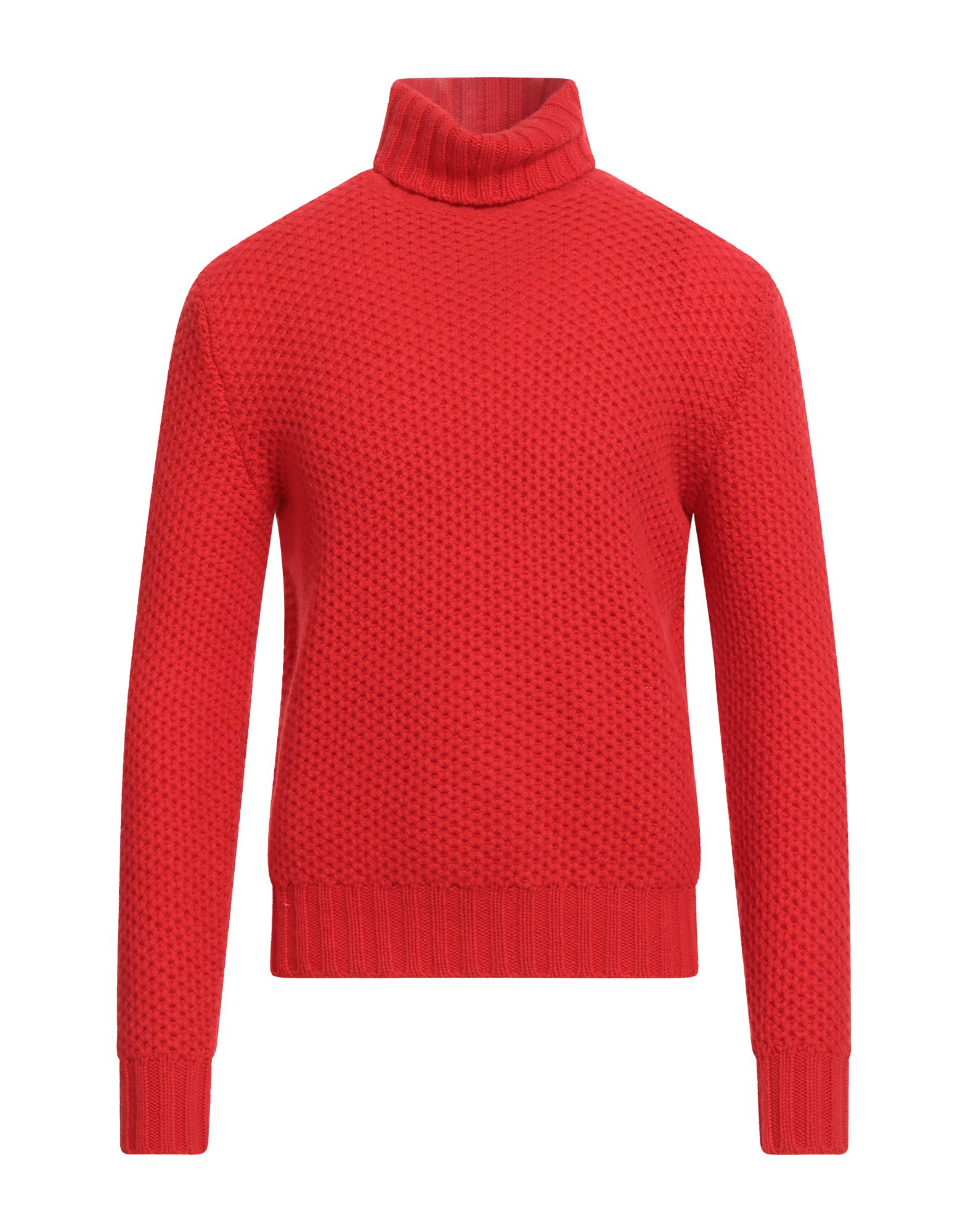 MP MASSIMO PIOMBO Rollkragenpullover Herren Rot MP MASSIMO PIOMBO Rollkragenpullover Herren Rot von MP MASSIMO PIOMBO