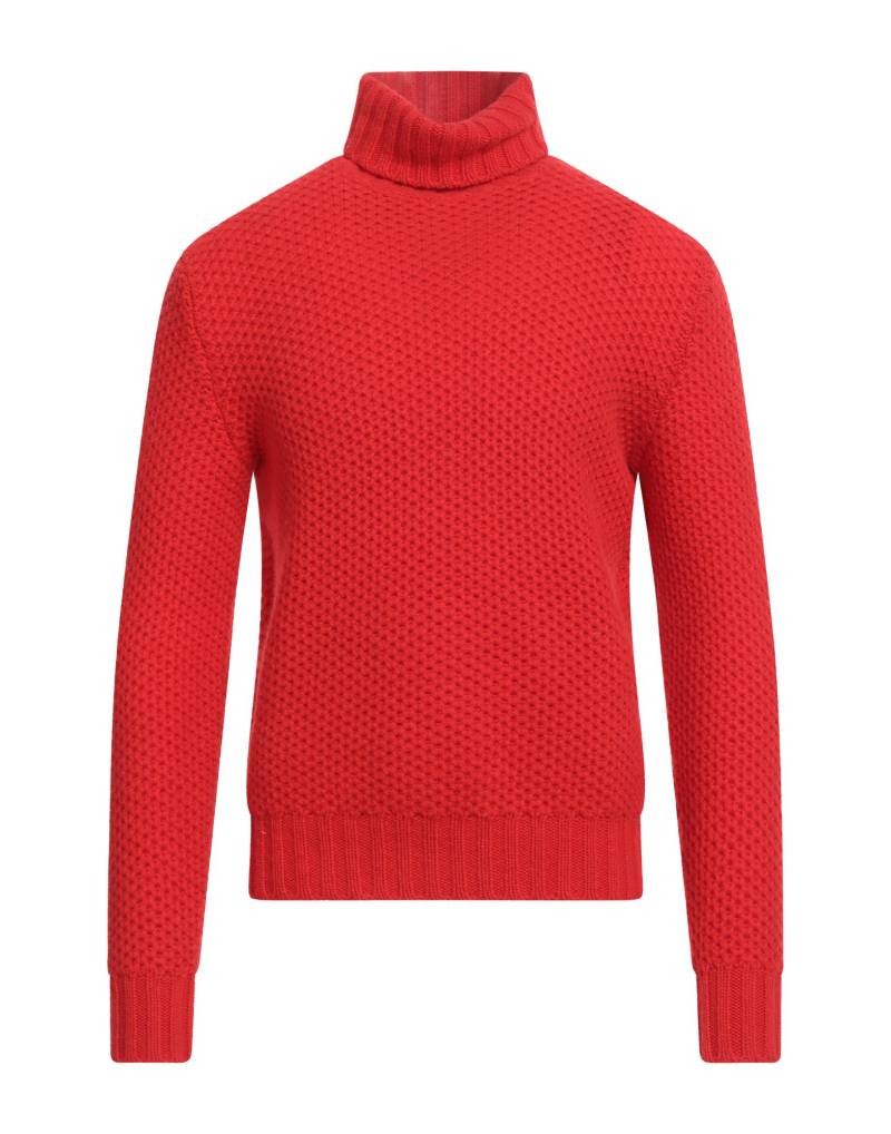 MP MASSIMO PIOMBO Rollkragenpullover Herren Rot von MP MASSIMO PIOMBO