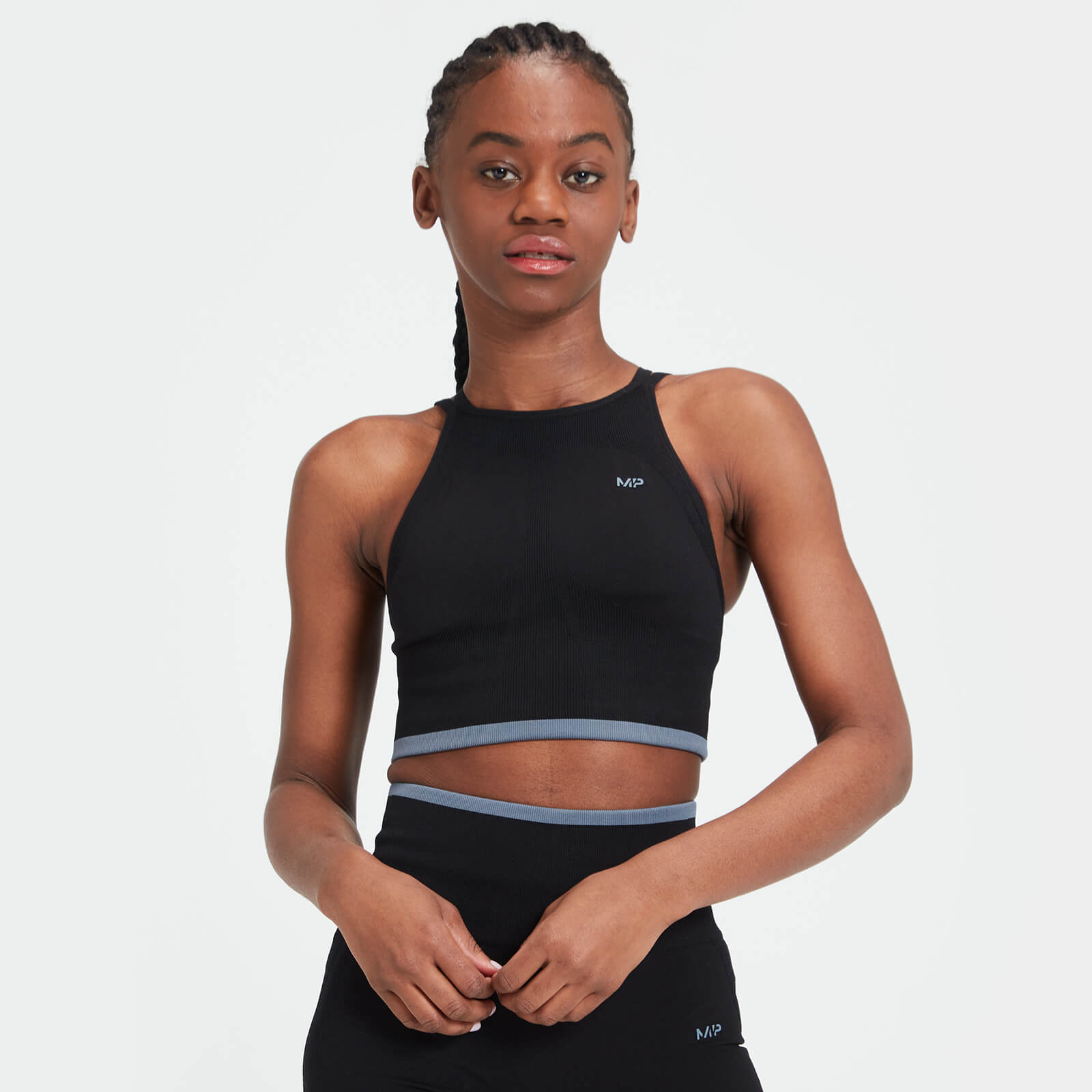 MP Adapt Seamless Sport-BH für Damen - Schwarz - XL von MP