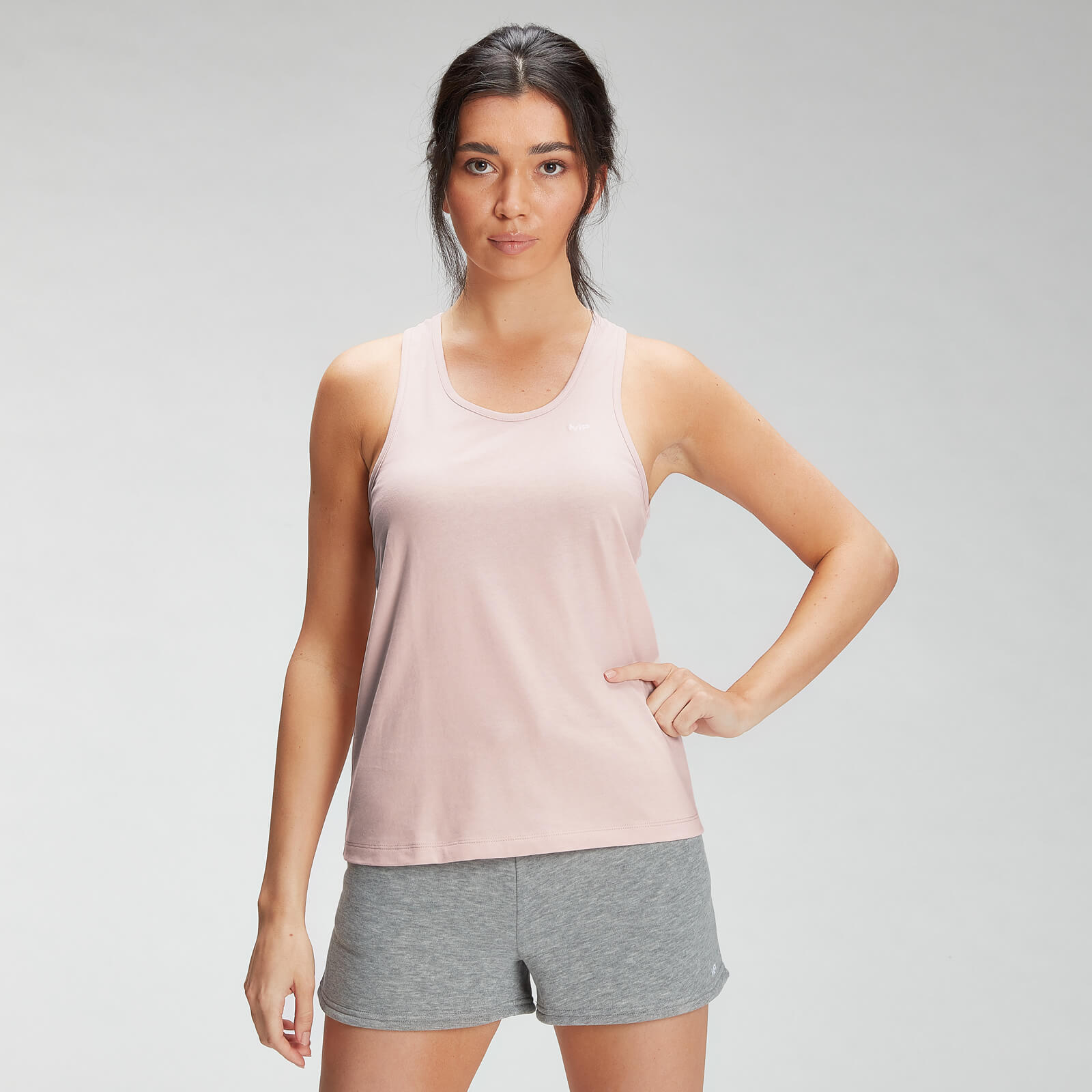 MP Damen Essentials Jersey-Tanktop — Hellrosa - XS von MP