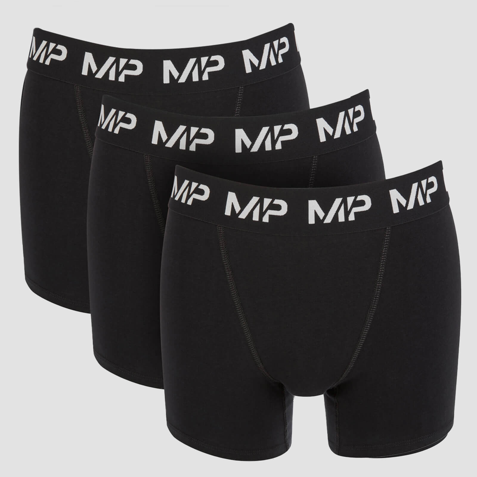 MP Herren Boxer - Schwarz (3er-Pack) - XXS von MP