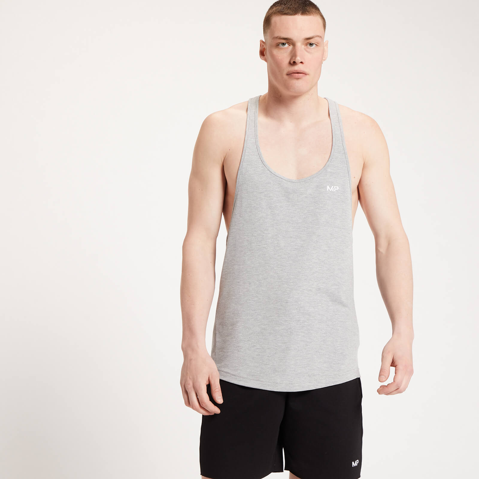 MP Men's Form Stringer Vest - Storm Marl - M von MP