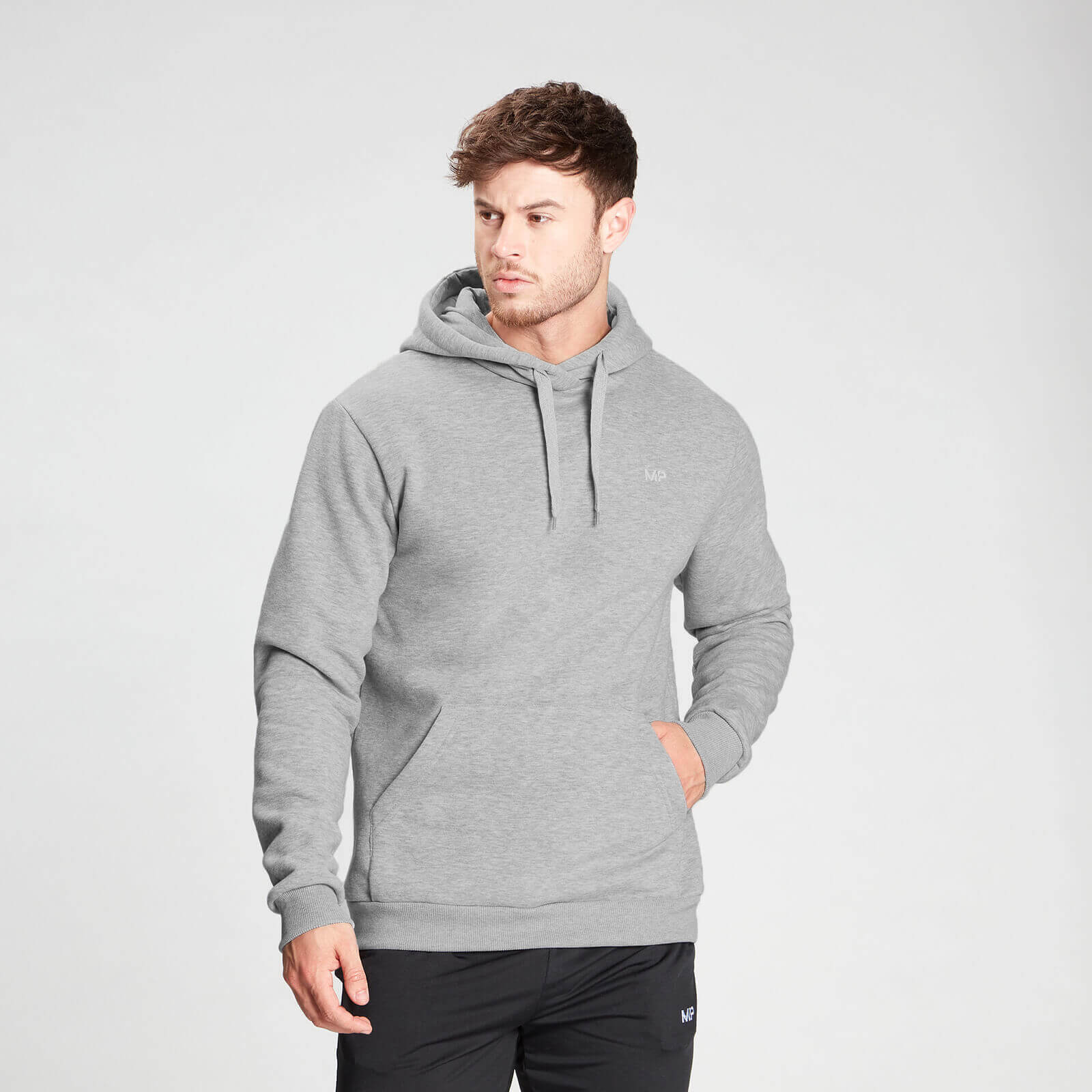 MP Hoodie - Grey Marl - XXS von MP