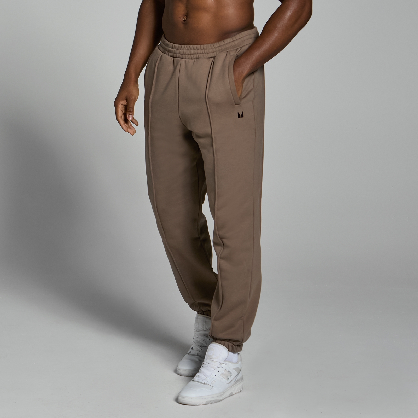 MP Men's Lifestyle Heavyweight Oversized Joggers - Soft Brown - L von MP