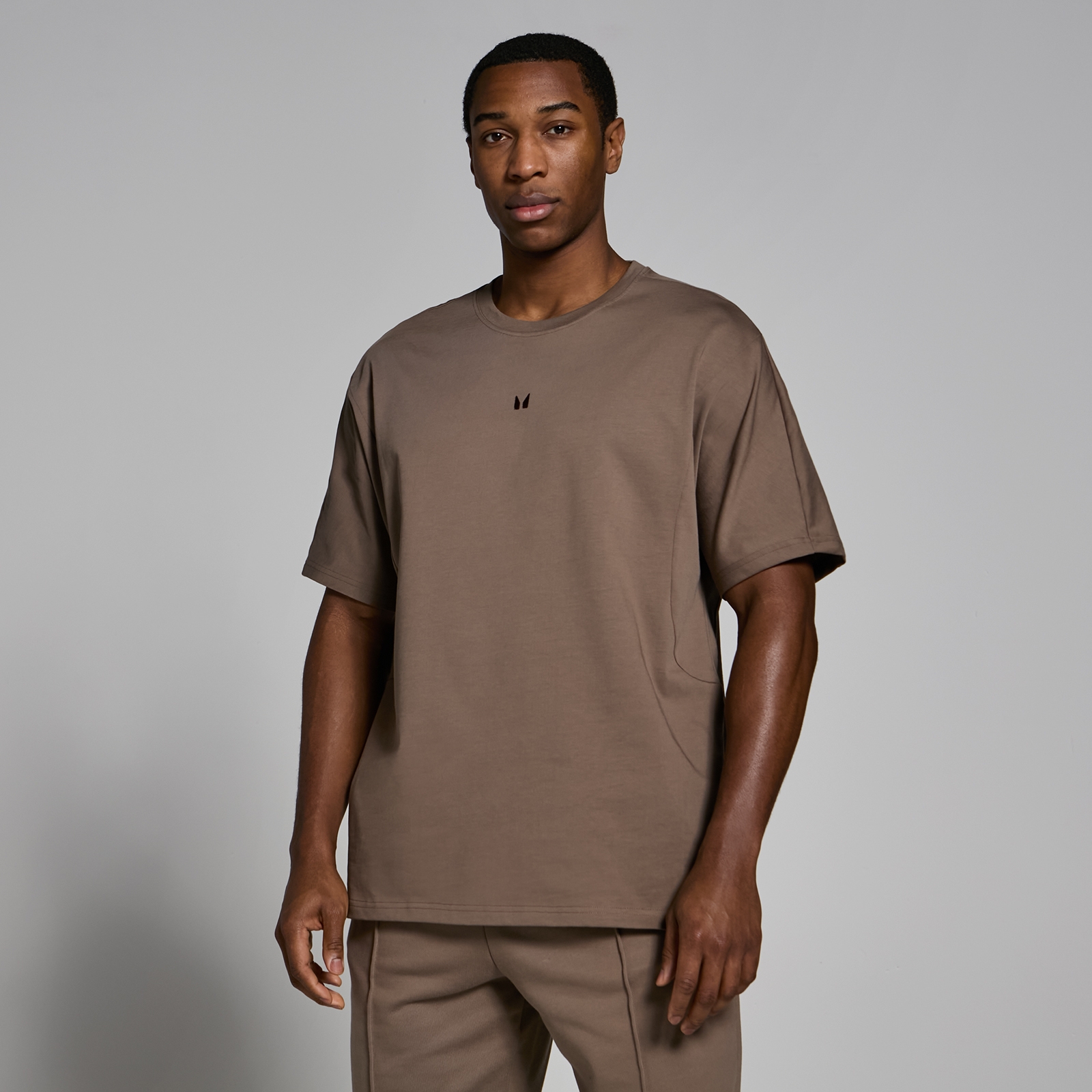 MP Men's Lifestyle Heavyweight Oversized T-Shirt - Soft Brown - M von MP