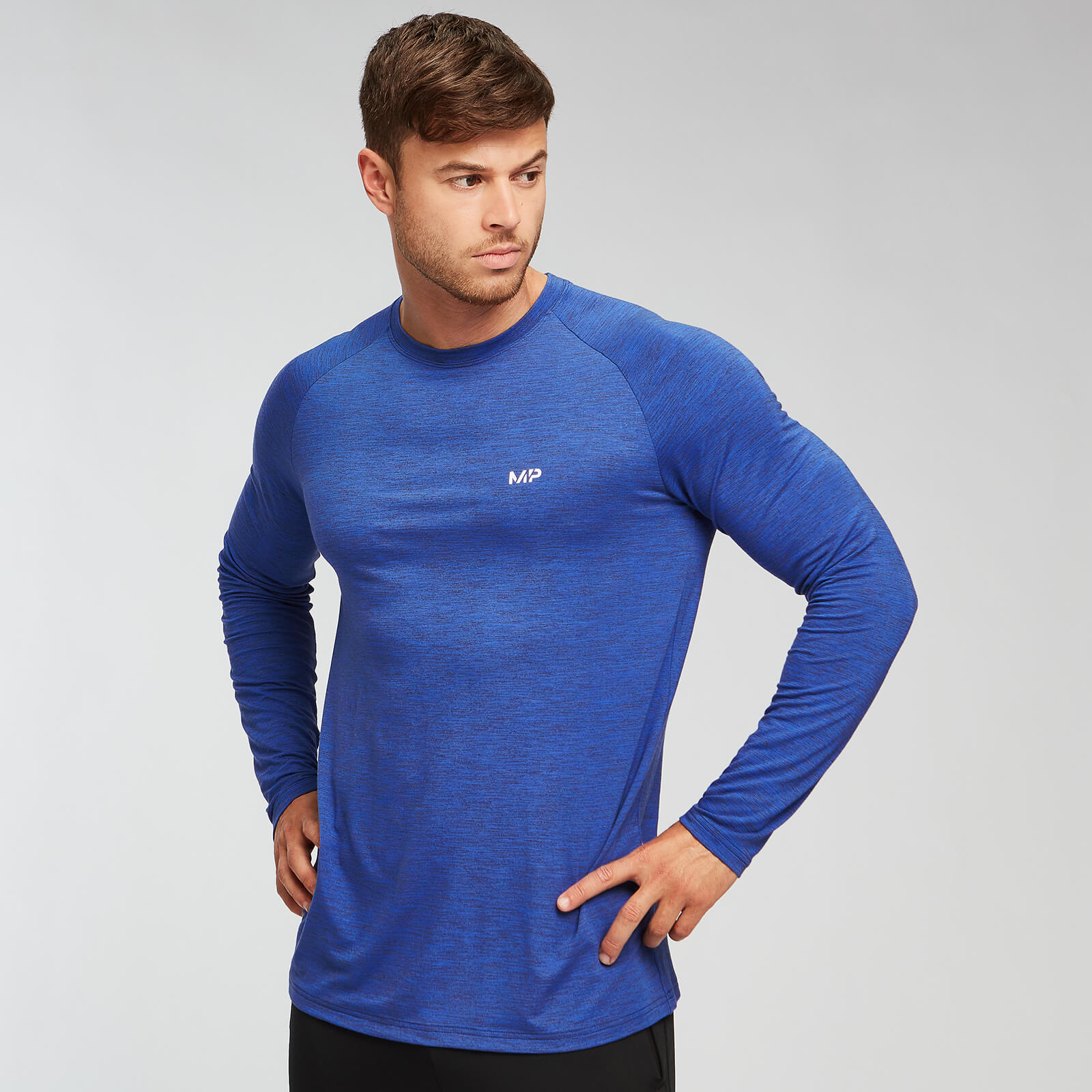 MP Performance Long Sleeve T-Shirt - Kobalt/Schwarz - XXS von MP