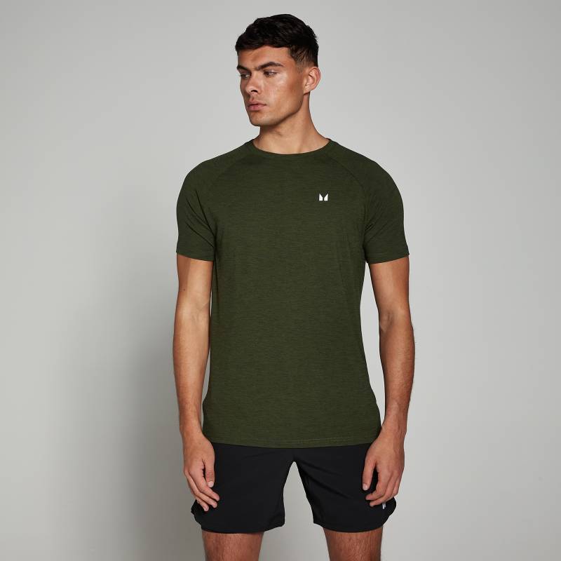 MP Men's Performance Short Sleeve T-Shirt - Army Green Marl - XXL von MP