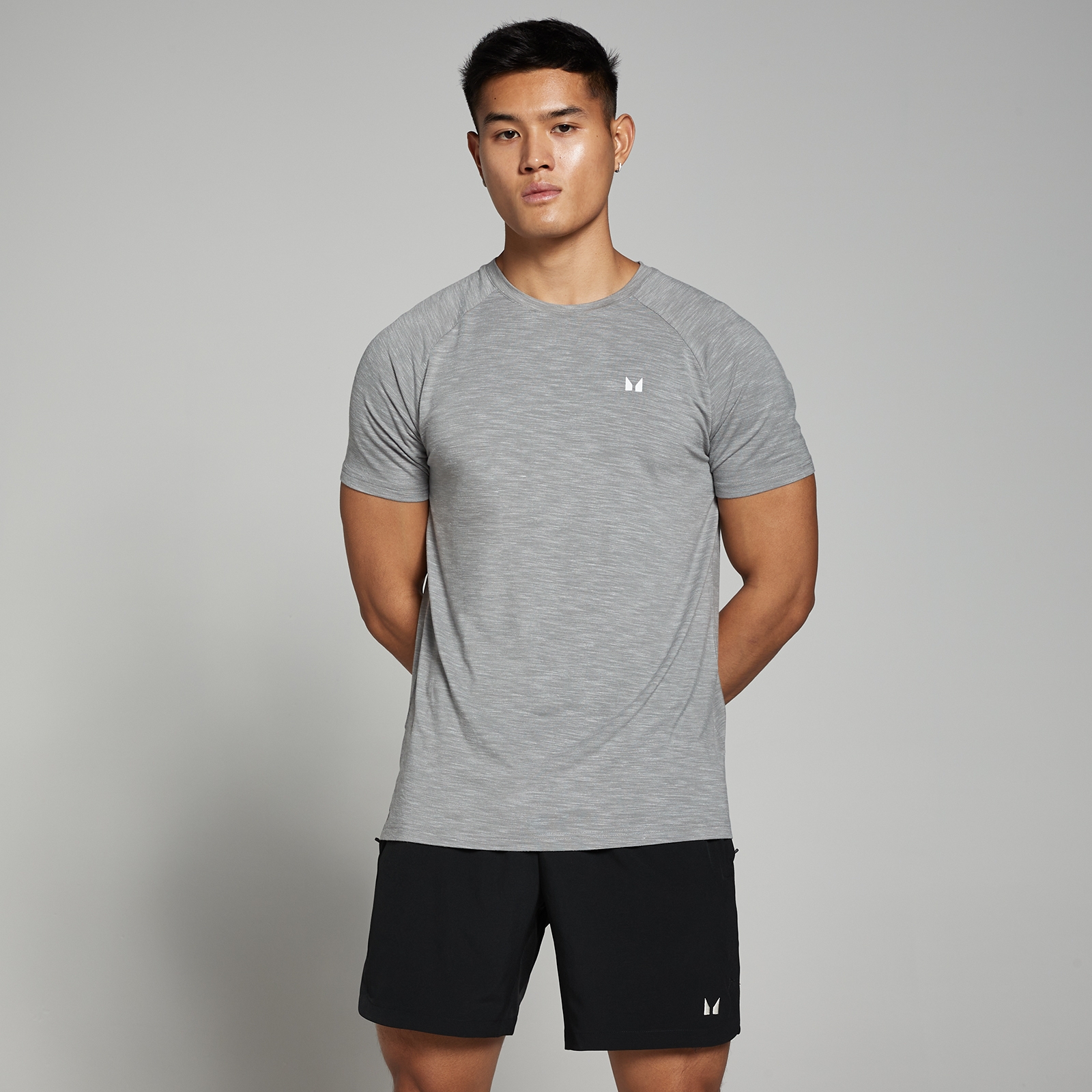 MP Men's Performance Short Sleeve T-Shirt - Chrome Marl - M von MP