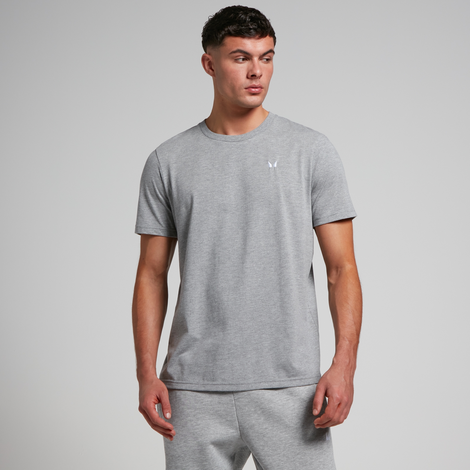 MP Men's Rest Day Short Sleeve T-Shirt - Grey Marl - M von MP