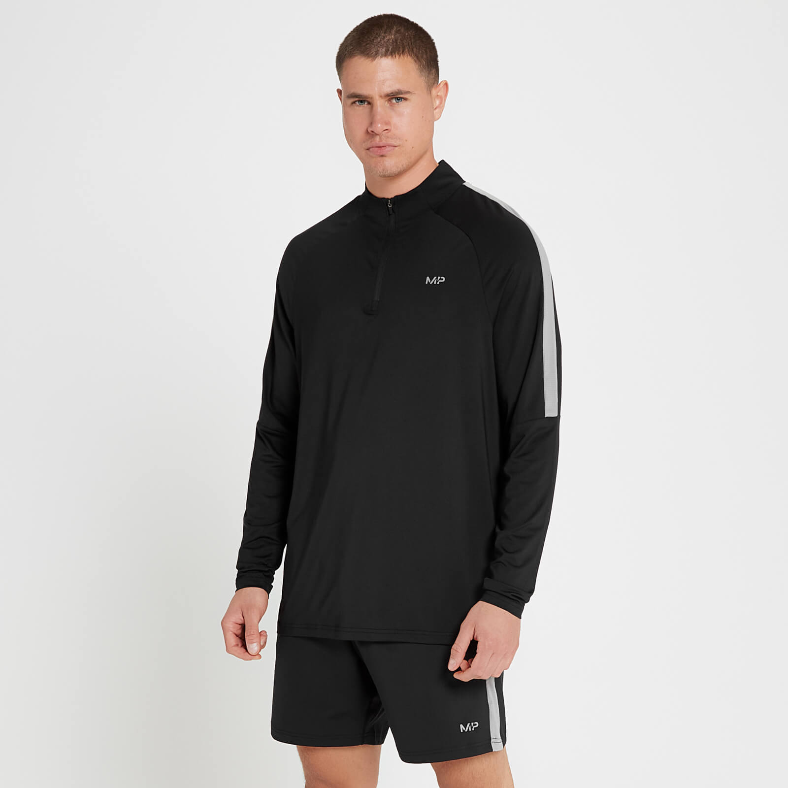 MP Men's Tempo 1/4 Zip - Black - XL von MP