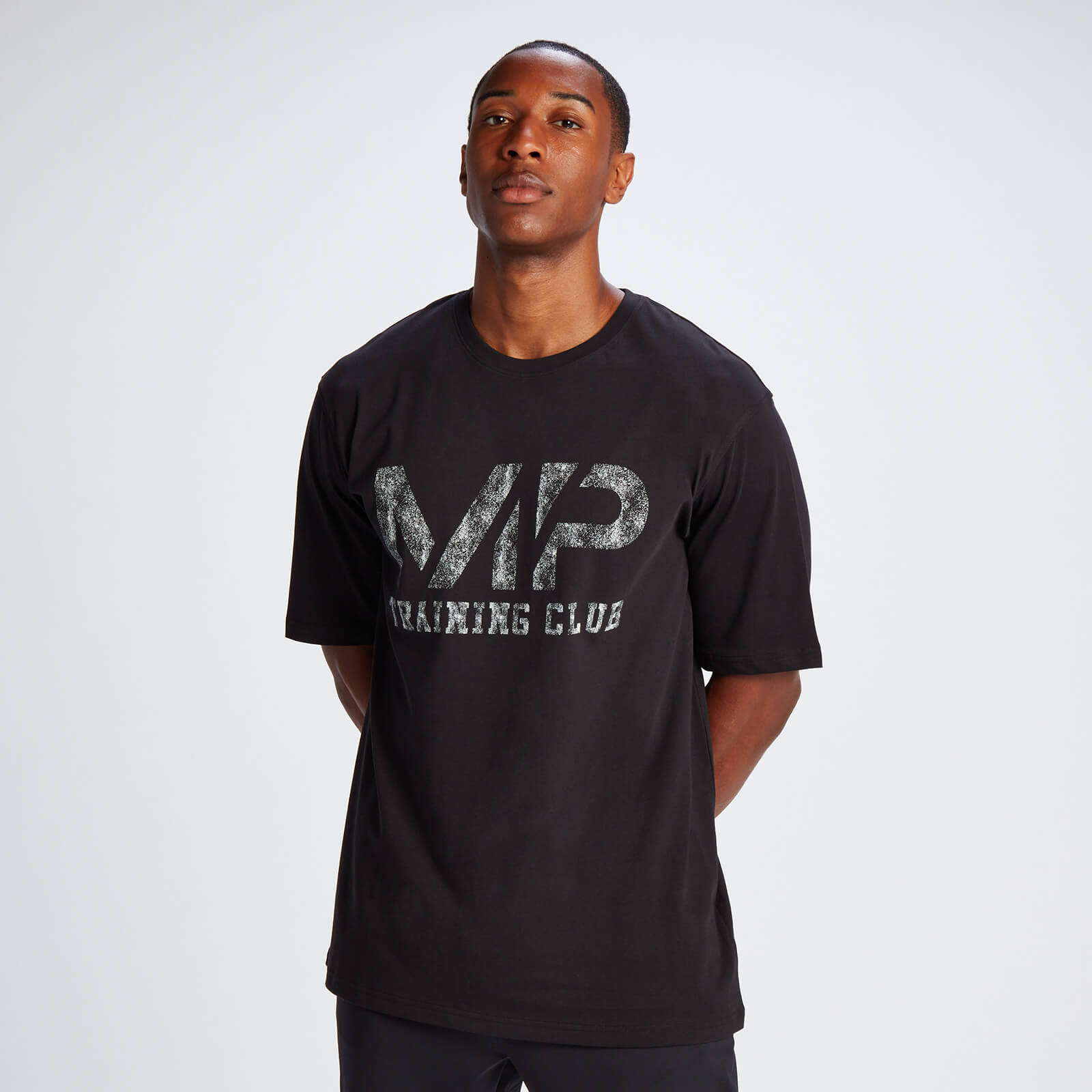 MP Men's Tempo Oversized Cotton T-Shirt - Black - XS von MP