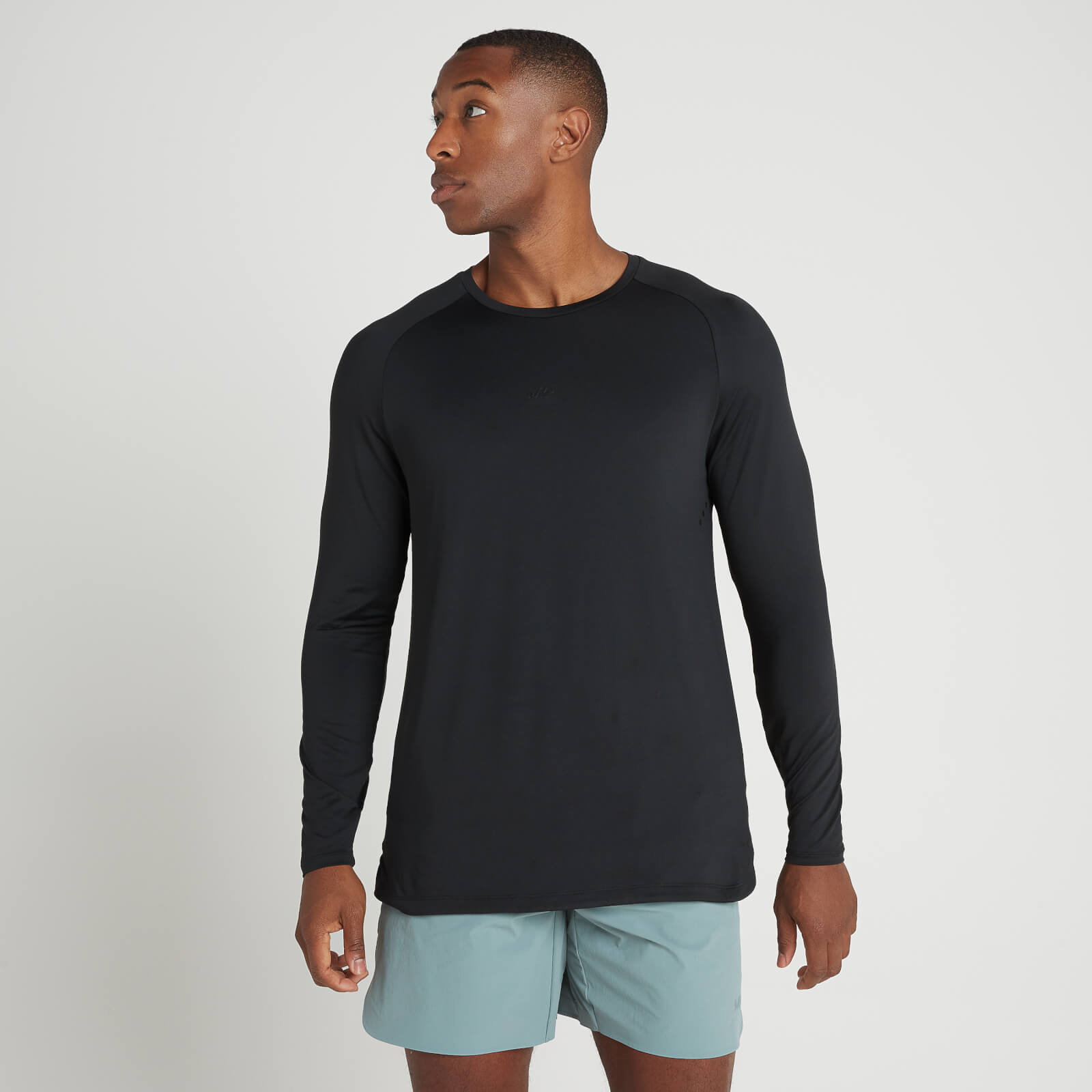 MP Men's Tempo Ultra Long Sleeve T-Shirt - Black - XL von MP