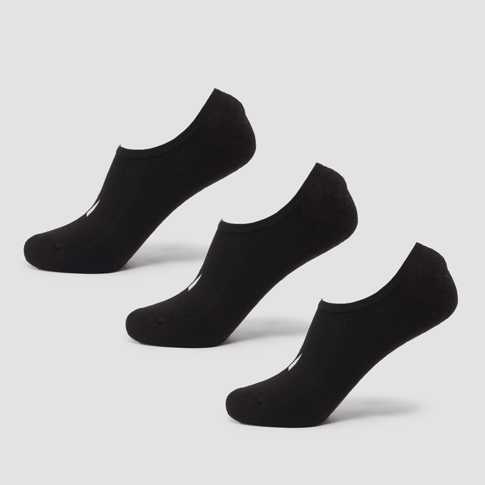 MP Unisex Invisible Socks (3 Pack) - Black - UK 12-14 von MP