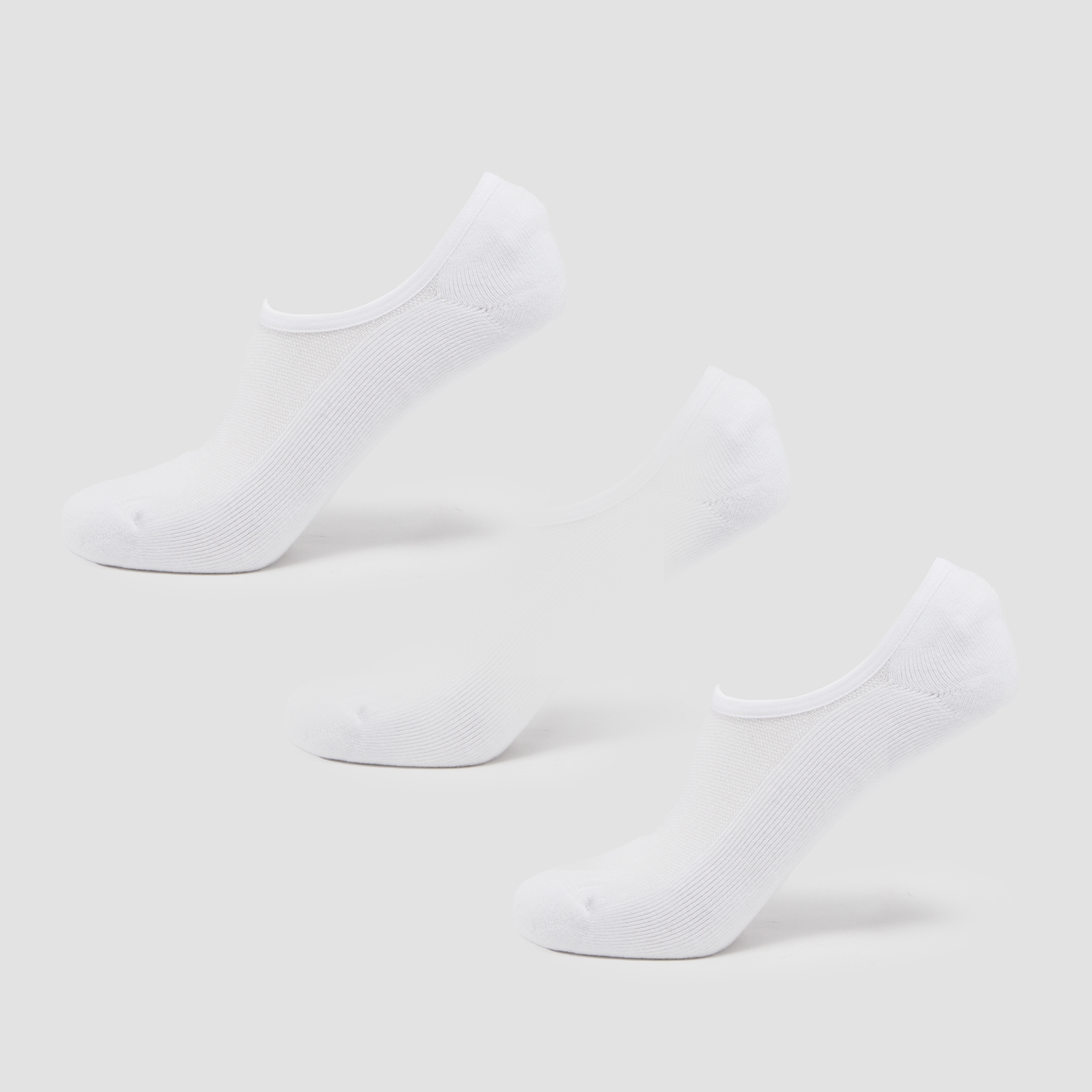 MP Unisex Invisible Socks (3 Pack) - White - UK 12-14 von MP
